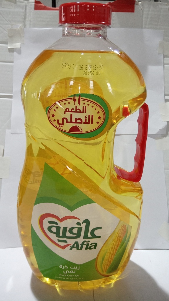 [36268] عافية زيت ذرة 2.9  لتر