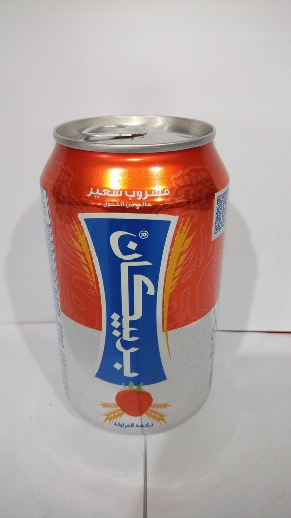 [15357] بربيكان شراب علب فراولة 330  مل * 24  حبة