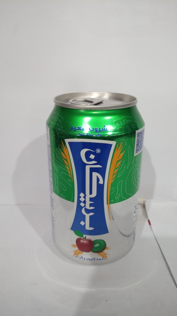 [15357] بربيكان شراب علب بالكيوي والتفاح 330  مل * 24  حبة